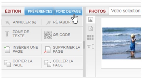 ajouter des pages