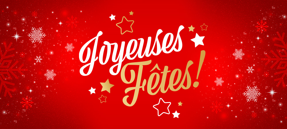 Joyeuses f&ecirc;tes
