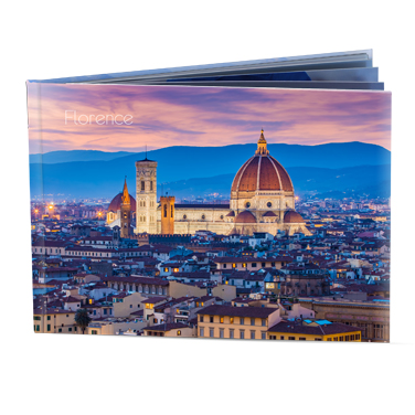 Livre Premium A4 paysage - papier Brillant