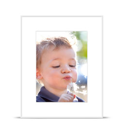  Tirage encadré 15x21 cm Aluminium Argent Mat (cadre 24x30 cm)