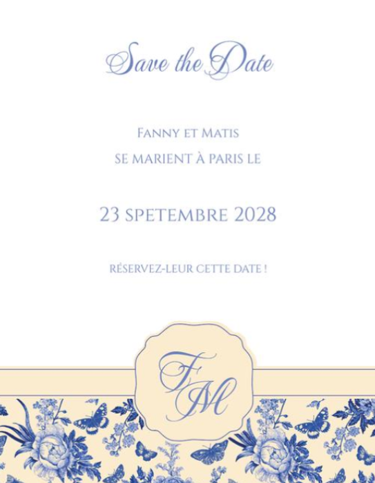 D&eacute;couvrir nos mod&egrave;les de faire-part