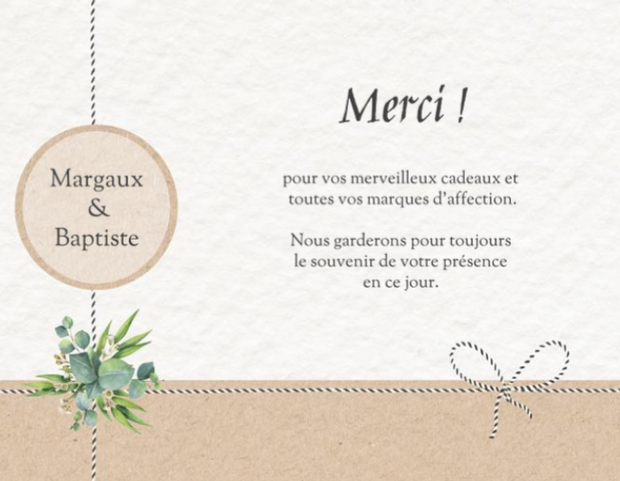 Découvrir nos modèles de faire-part